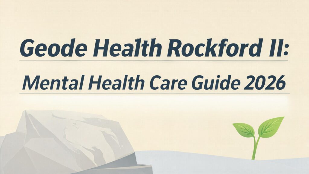 Geode Health Rockford Il: Mental Health Care Guide 2026