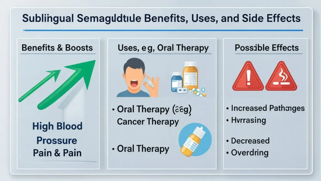 Sublingual Semaglutide Benefits, Uses, and Side Effects