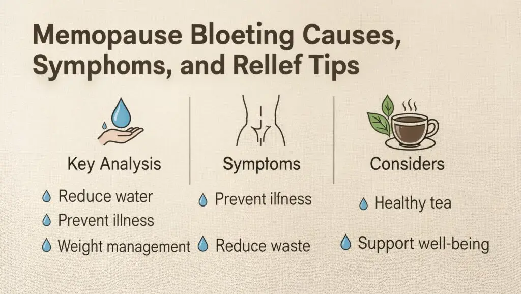 Menopause Bloating Causes, Symptoms, and Relief Tips