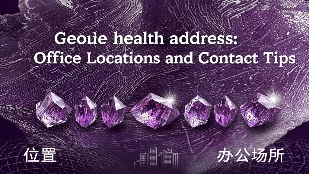 Geode health address: Office Locations and Contact Tips