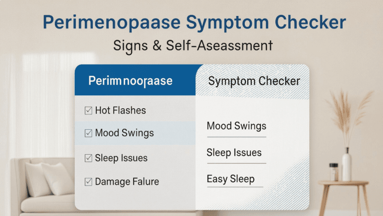 Perimenopause Symptom Checker: Signs & Self-Assessment